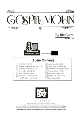 Guest - Gospel Violin Book+Online Audio/PDF