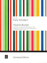 Schubert, Franz - Trockne Blumen, D 802 - Theme and Variations - for Violin and Piano - Universal Edition