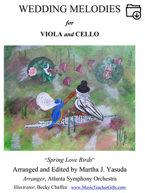 Yasuda, Martha - Wedding Melodies For Viola and Cello - Digital Download