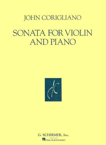 Corigliano, John - Sonata for Violin and Piano - edited by John Corigliano, Sr - G Schirmer Edition