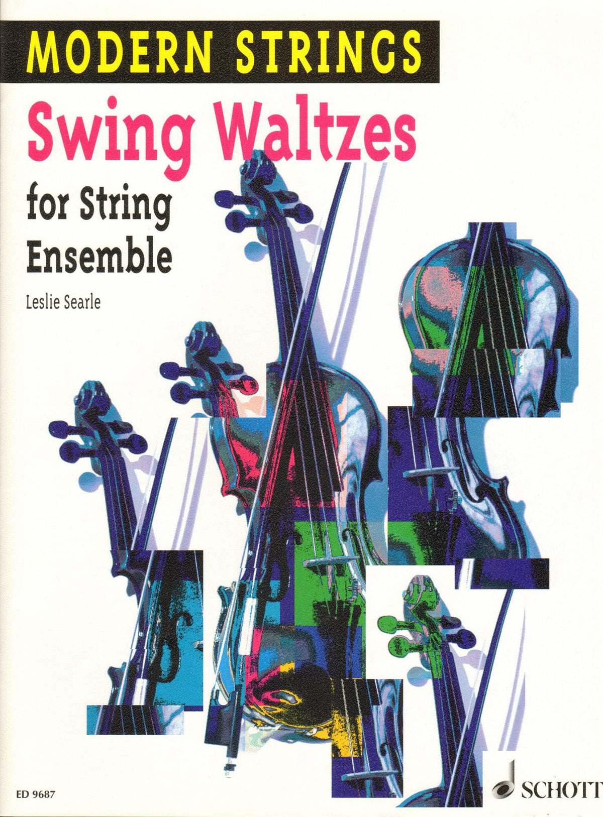 Searle, Leslie - Swing Waltzes for String Ensemble Score and Parts Published by Schott Music