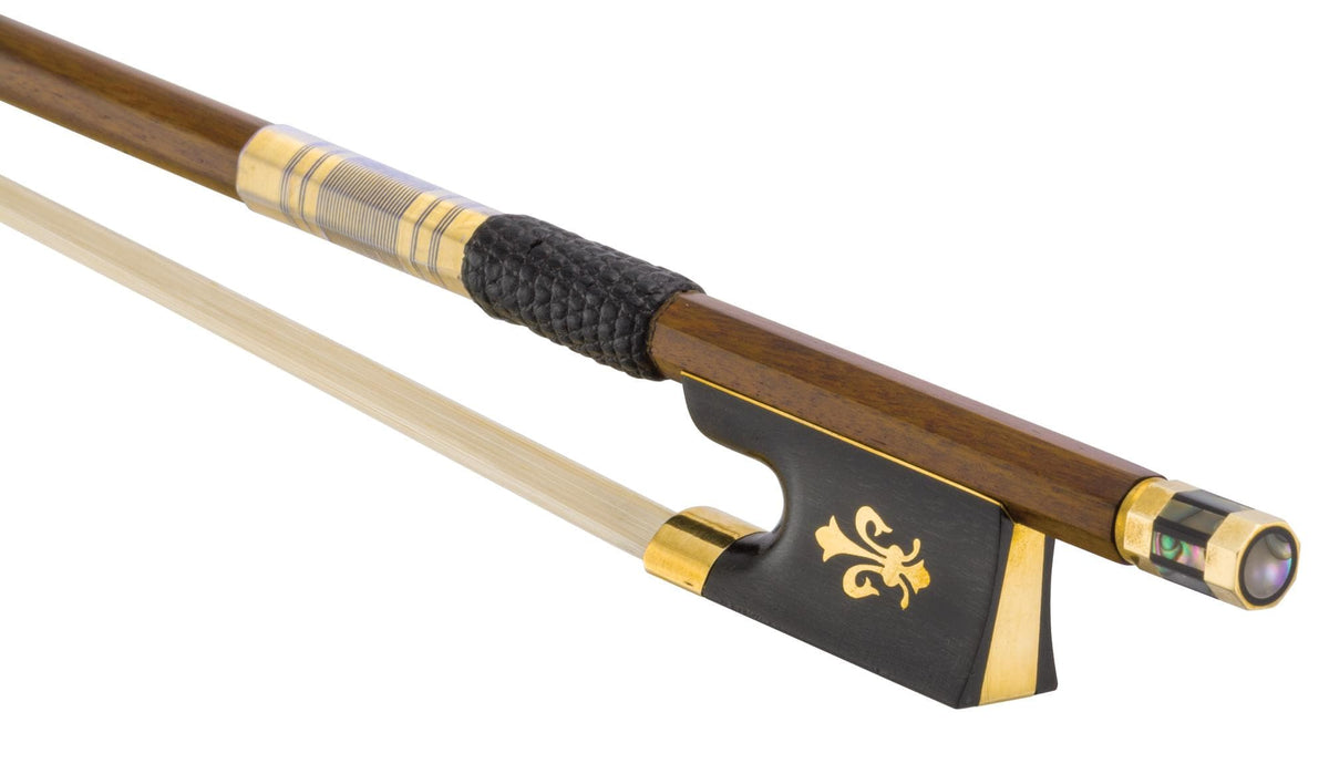 Golden Fleur de Lis Pernambuco Bow - 4/4 - Shar