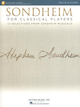 Sondheim for Classical Players - Cello and Piano - with Online Audio Accompaniment/Sheet Music - Hal Leonard