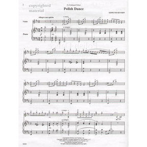 Severn, Edmund - Polish Dance For Violin and Piano Intermediate - Published by Carl Fischer