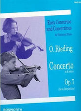 Rieding, Oskar - Violin Concerto in E Minor, Op 7 - Violin and Piano - Bosworth