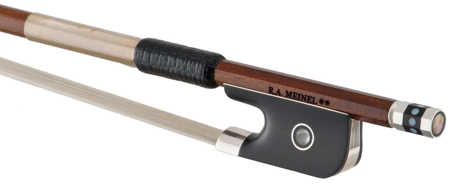 Meinel Two Star Pernambuco Viola Bow