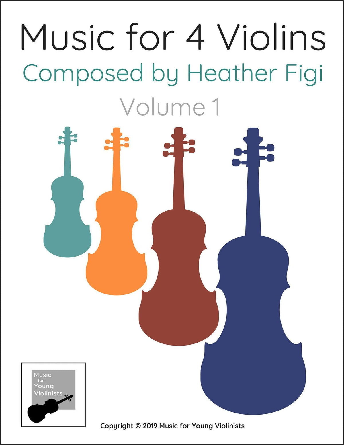 Figi, Heather - Music for Four Violins, Volume 1  - Digital Download