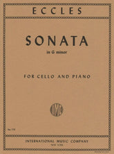 Eccles, Henry - Sonata in g minor - Cello and Piano - edited by Alfred Moffat - International Edition