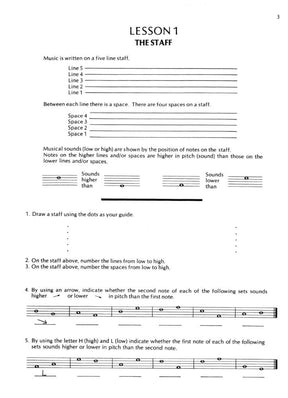 Feldstein, Sandy - Practical Theory, Volume 1 - All Instruments - Alfred Music Publishing