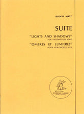 Matz, Rudolf - Suite: "Lights and Shadows" - Cello solo - Dominis Music Edition