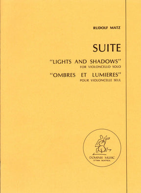 Matz, Rudolf - Suite: "Lights and Shadows" - Cello solo - Dominis Music Edition