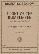 Rimsky-Korsakov, Nikolai - Flight of the Bumble Bee - for Cello and Piano - edited by Rose - International Music Company