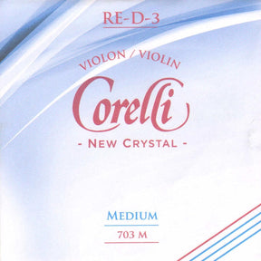 Corelli Crystal Violin D String Medium