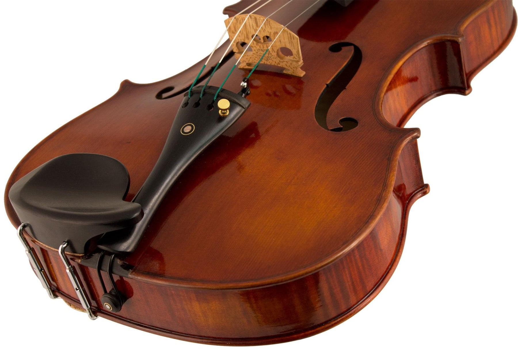 Stuber Ebony Viola Chinrest - Medium Plate