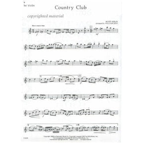 Joplin, Scott - Ragtime Favorites for Strings - Cello part - arranged by William Zinn - Belwin-Mills Publishing