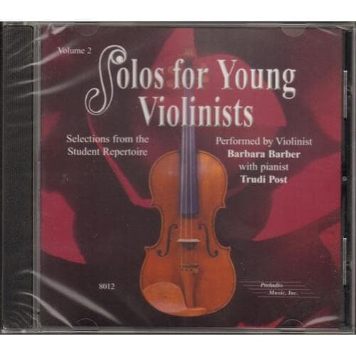 Solos for Young Violinists Volume 2 CD by Barbara Barber Published by Alfred Music Publishing