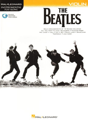 The Beatles - Instrumental Play-Along - 15 Songs - for Violin with Online Audio - Hal Leonard