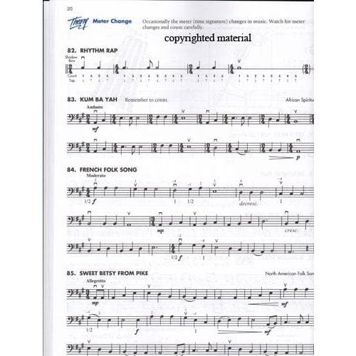 Essential Elements for Strings, Book 2 - Bass - by Allen/Gillespie/Hayes - Hal Leonard Publication