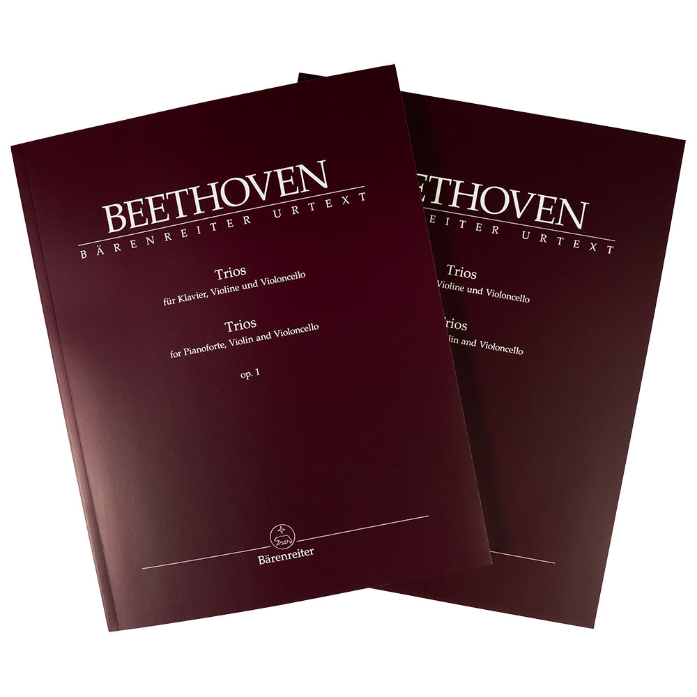 Beethoven, Ludwig van - Trios for Pianoforte, Violin and Violoncello op. 1