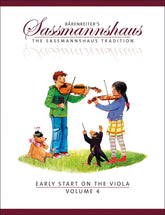 Sassmannshaus, Kurt - Early Start on the Viola Book 4 - Bärenreiter