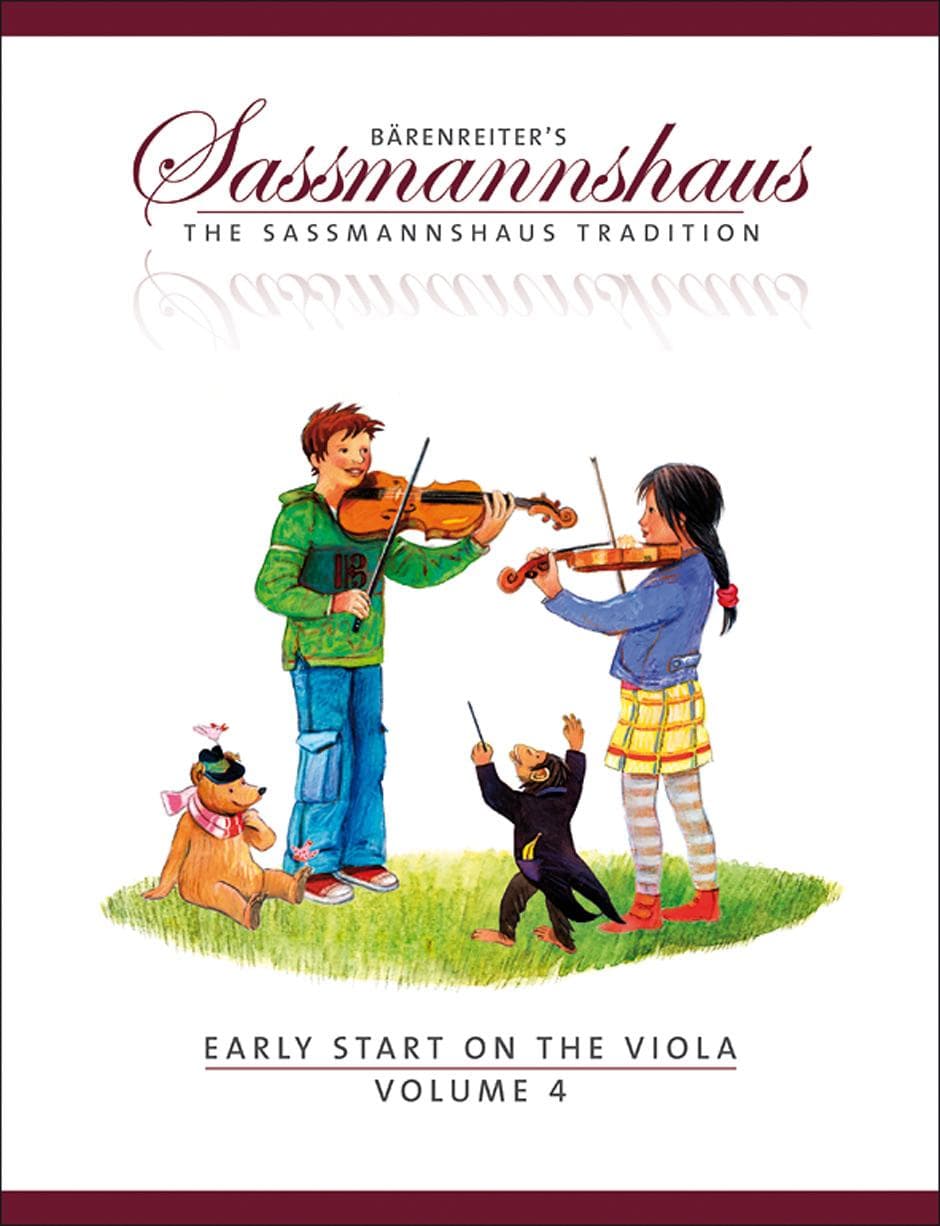 Sassmannshaus, Kurt - Early Start on the Viola Book 4 - Bärenreiter