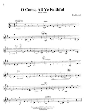 Music for Three, Christmas Part 2 for Violin, Oboe, or Flute Published by Last Resort Music