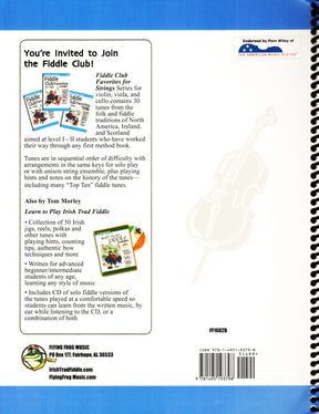 Tom Morley & Joy Adams - Fiddle Club Favorites - for Cello - by Flying Frog Music