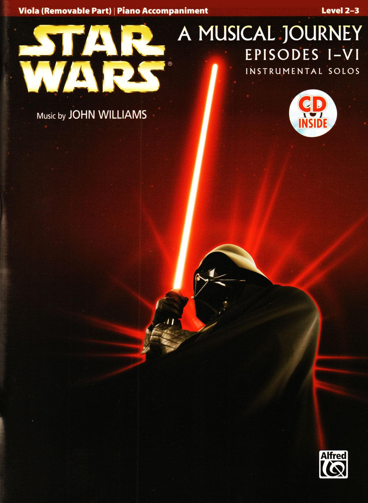 Williams, John - Star Wars, for Viola and Piano Book - Published by Alfred Music