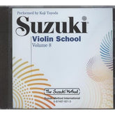 Suzuki Violin School CD, Volume 8, Performed by Toyoda