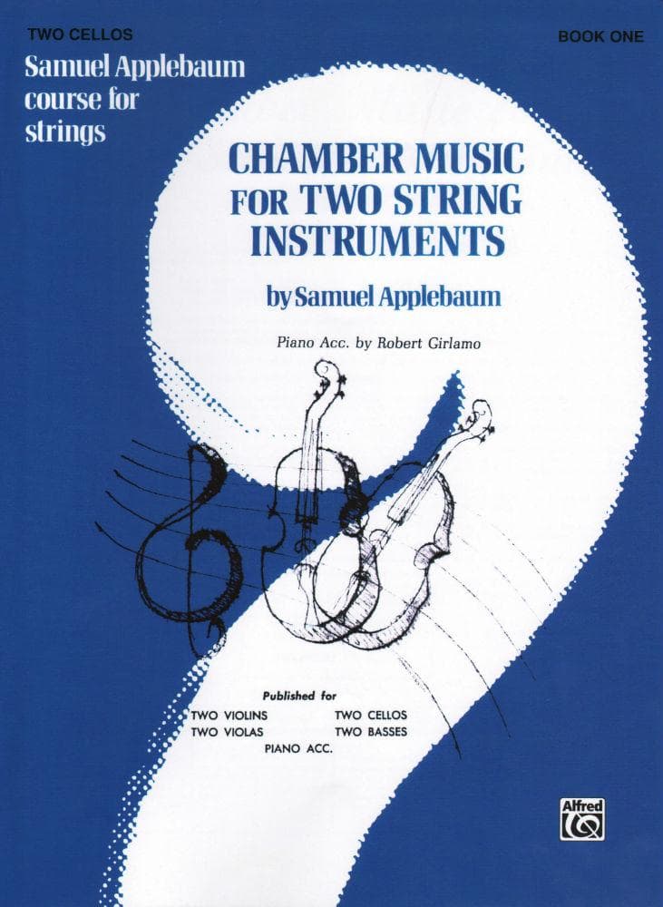 Applebaum, Samuel - Chamber Music For Two String Instruments - Book 1 for Cello - Belwin/Mills Publication