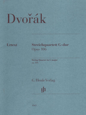 Dvorak, Antonin - String Quartet in G major - Opus 106 - Parts Only - Edited by Peter Jost - G Henle Verlag URTEXT