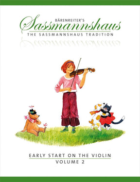 Sassmannshaus, Kurt - Early Start on the Violin Book 2 Published by Baerenreiter Verlag