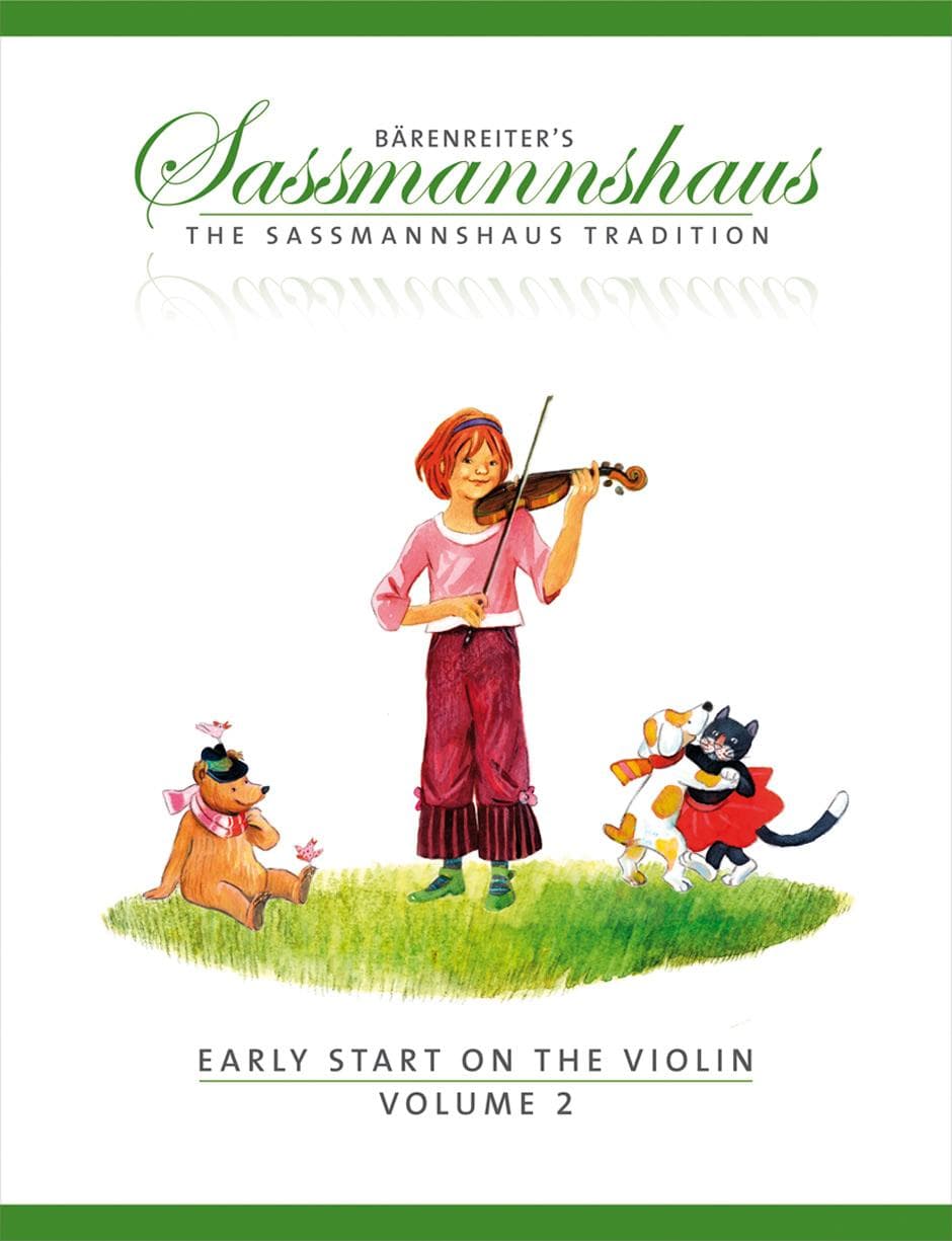 Sassmannshaus, Kurt - Early Start on the Violin Book 2 Published by Baerenreiter Verlag