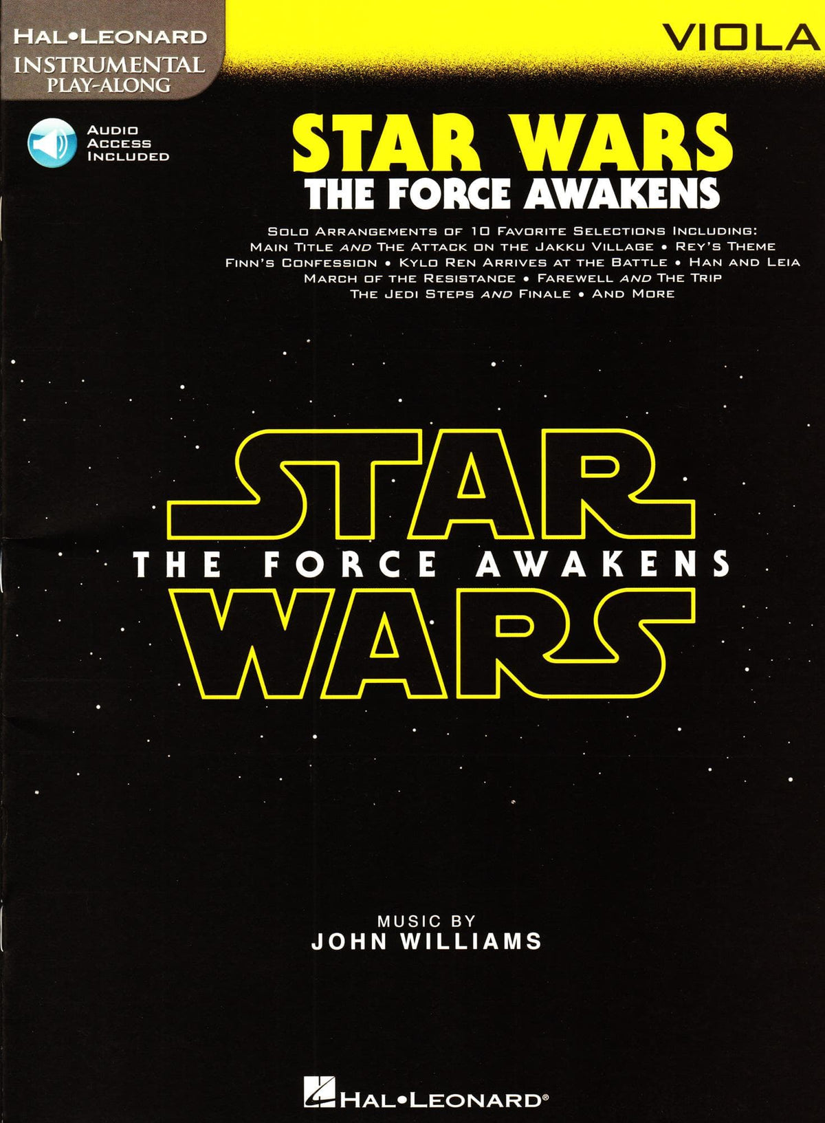 Star Wars: The Force Awakens - for Viola - with Audio Accompaniment - Hal Leonard